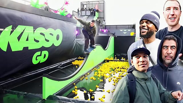 当滑板变身人间大炮，这群疯子竟要硬刚死亡赛道，通关奖金10万