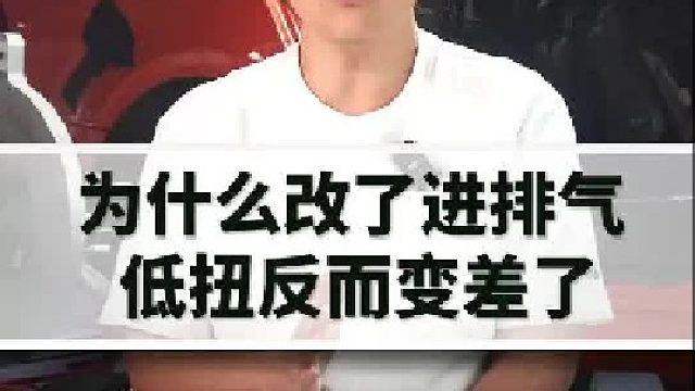 换排气的小伙伴有没有遇到这种问题，换了之后反而会觉得低扭很差？