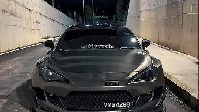 改装车文化  低趴姿态