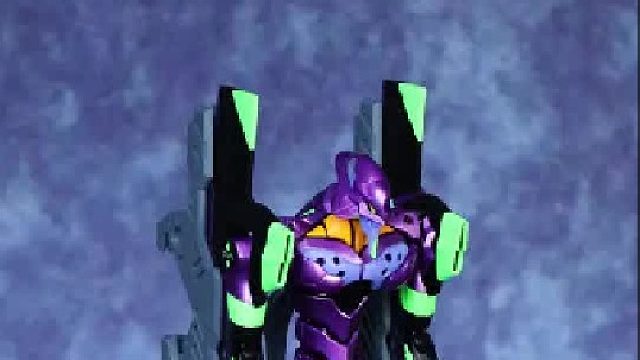 这次的初号机有点不一样！传奇版tv初号机！ #布鲁可eva #eva终定档 #模型 #模玩 #机甲模型