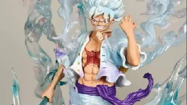 雕像哥尼卡路飞，原膜天绘尼卡路飞