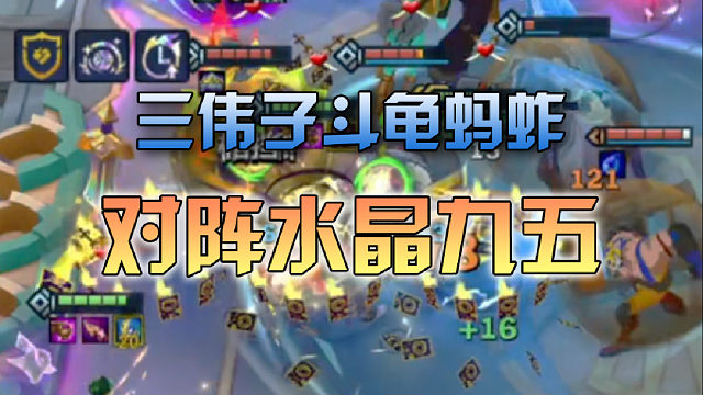 三伟子斗龟蚂蚱对阵水晶九五