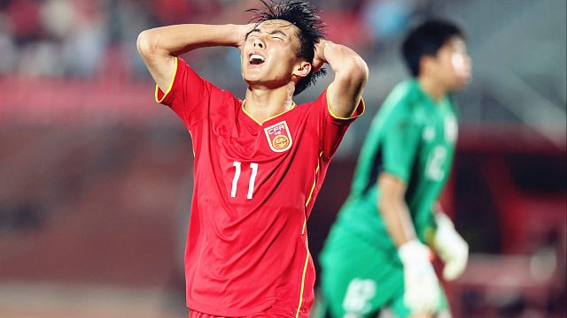 太帅了！16岁帅惟浩24分钟双响：高高跳起头槌 抽射死角