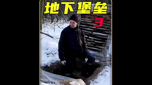 第3集 男人给底下2米你的庇护所搭建入户纯木楼梯