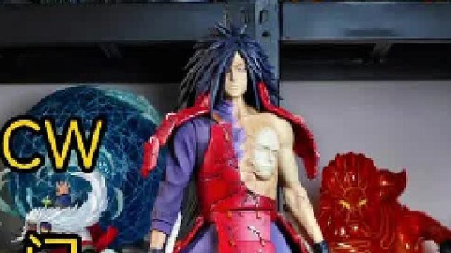 CW爆甲门神斑手办GK开箱；挑战开箱手办