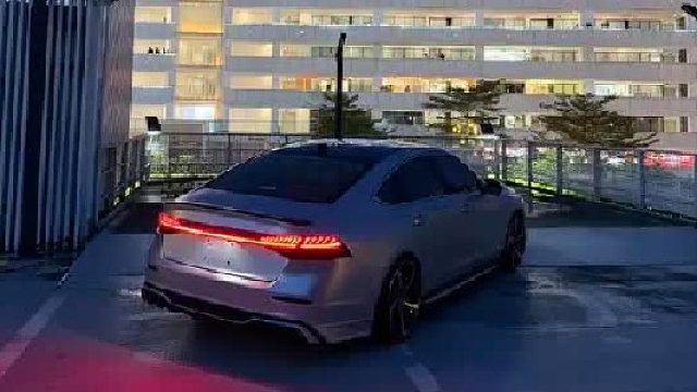 第一视角体验十一代半雅阁安装原厂360全景摄像头