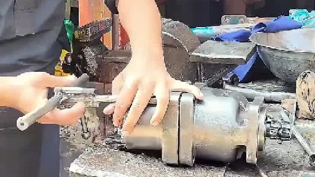 液压柱塞泵修复
