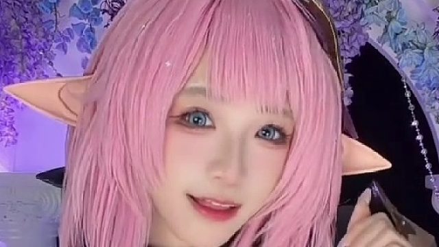 是一种粉红色的精灵