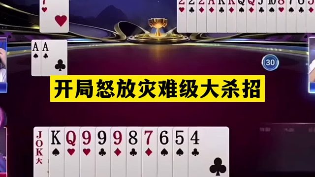 斗地主：开局怒放灾难级大杀招！冤家牌撞上神算子！结局逆天