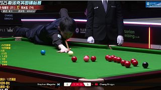 馬奎爾VS常冰玉? 英錦賽資格賽? 第三輪 第2局