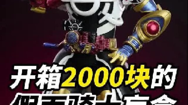 花2000块开假面骑士盲盒！能开出什么