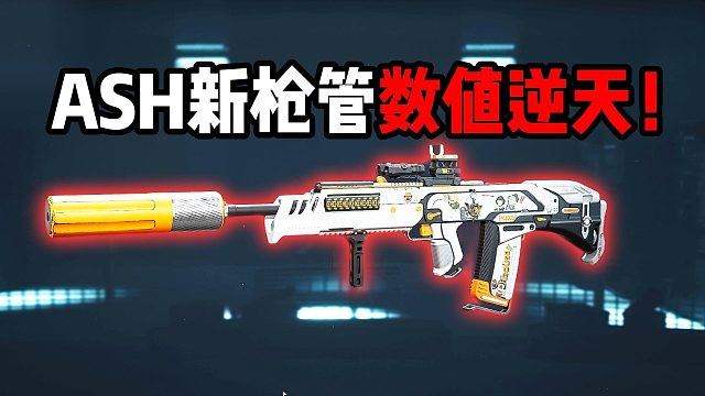 ASH新枪管数值逆天！三角洲行动！
