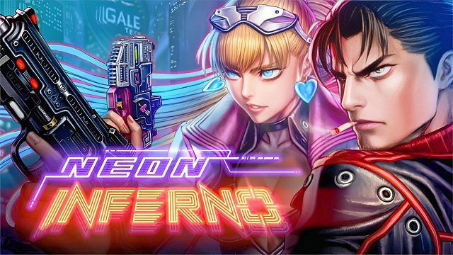 多平台射击游戏《霓虹地狱》，别人也选女主啊