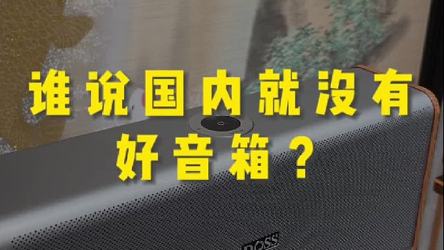 声音从四面八方将你包裹，DOSS全景声音响