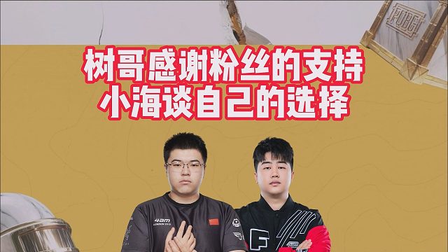 树哥感谢粉丝的支持，小海谈自己的选择