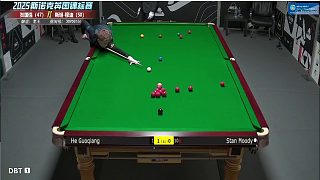 賀國(guó)強(qiáng)VS斯坦-穆迪 英錦賽資格賽第三輪  第2局