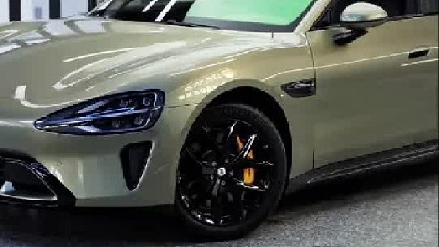 低风阻轮毂太难看？第一视角体验小米su7低风阻拆盖喷黑