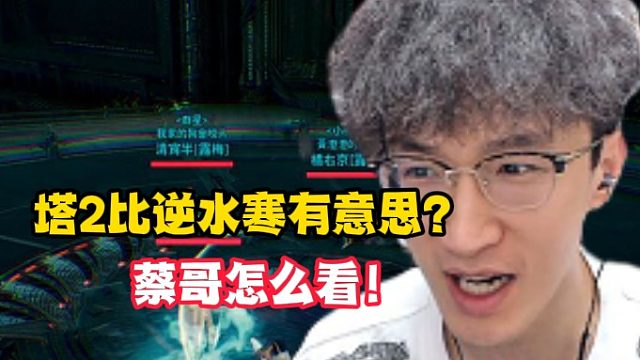 塔2比逆水寒有意思？蔡哥怎么看！