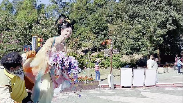 绝美一幕！东莞观音山看到了传说中的“仙女散花”！