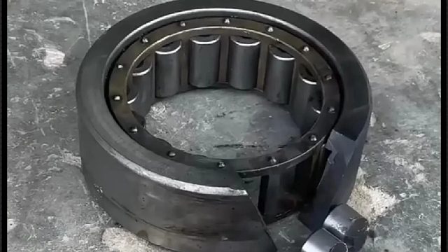 看老巴师傅如何维修损坏的轴承的