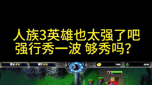人族3英雄也太厉害了吧