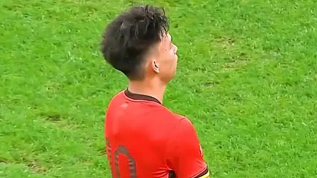 拿下胜利庆祝！国足U23半场2比0东帝汶