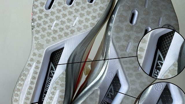 带面纱的双碳板跑鞋️世界首创️