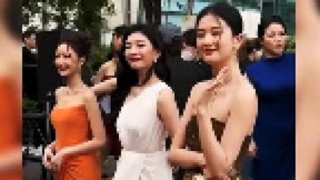 三大美女同框，江疏影最突出