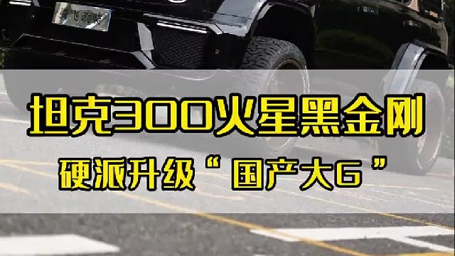坦克300花几万块升级成“国产大G”，气场丝毫不输百万豪车！