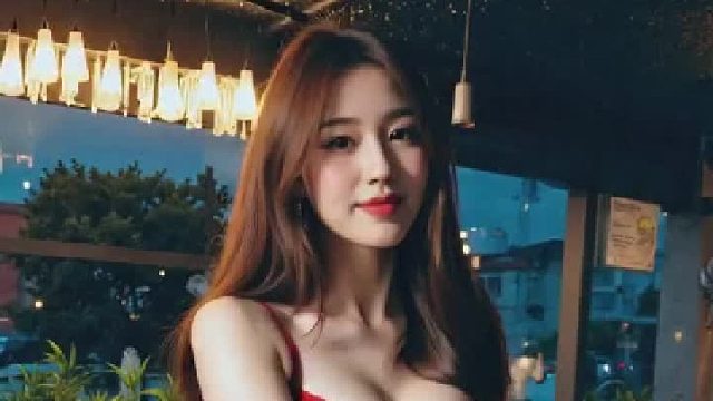 定格一帧望向远方的侧脸