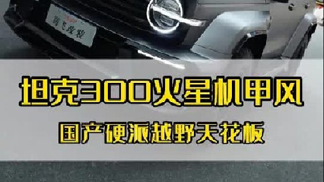 花几个W升级的坦克300，效果比百万的奔驰大G还帅！