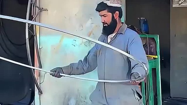 太阳能灶制作全过程