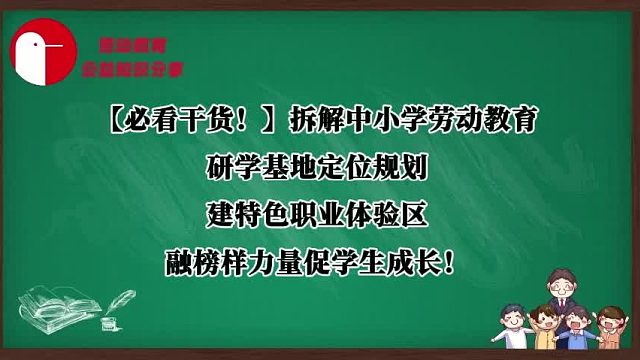【必看干货！】中小学劳动教育基地运营系列篇——基地定位规划：劳动实践教室赋能育人布局精准落地！