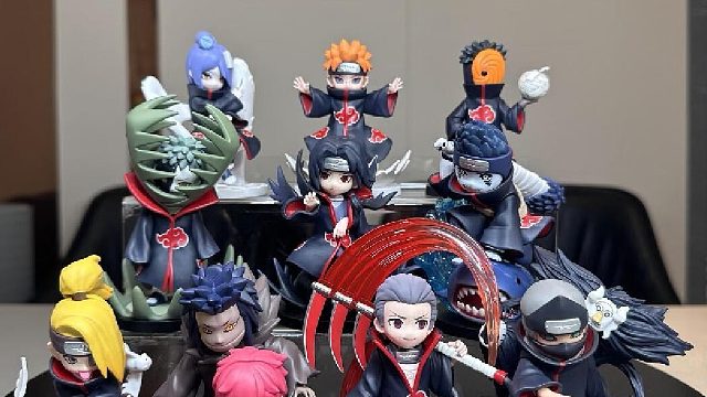 火影忍者晓组织盲盒开拆！