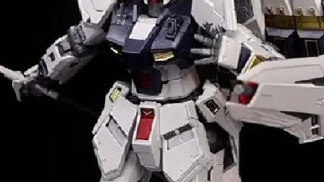 电镀版RG牛高达我拼完了！表现如何？