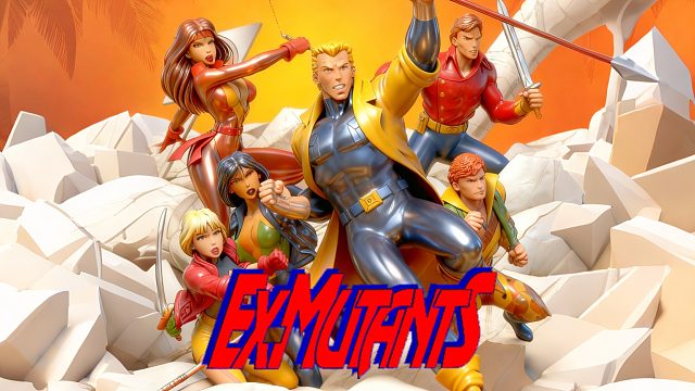 世嘉MD游戏《EX变种人》，BOSS是条绿虫子