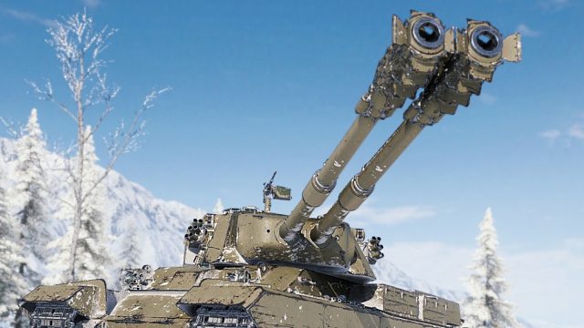 坦克世界  这车硬的有点没边了