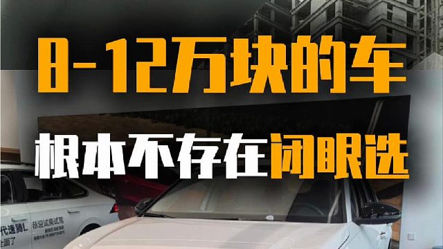 10万级家用车太难选