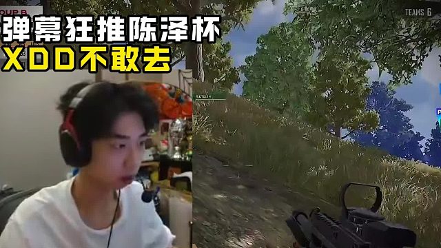 XDD谈陈泽杯不敢参加