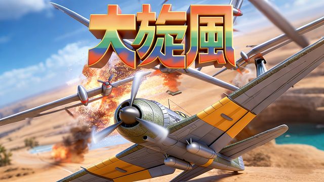 世嘉MD游戏《大旋风》，一次带六个僚机