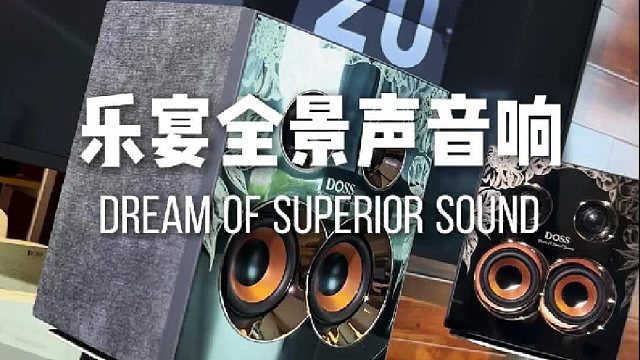 花小钱享高端体验，DOSS乐宴全景声音响