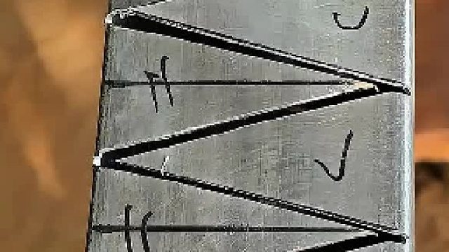 方管折弯成九十度圆角妙招！