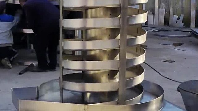 热切塑料粒如何降温  风冷振散防结块热料降温提升机