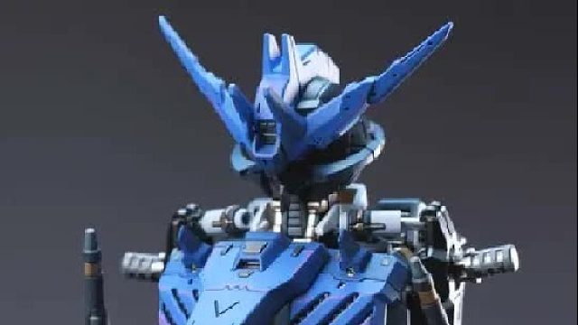 这才是冈妈钦定的铁血主角机，维达尔高达