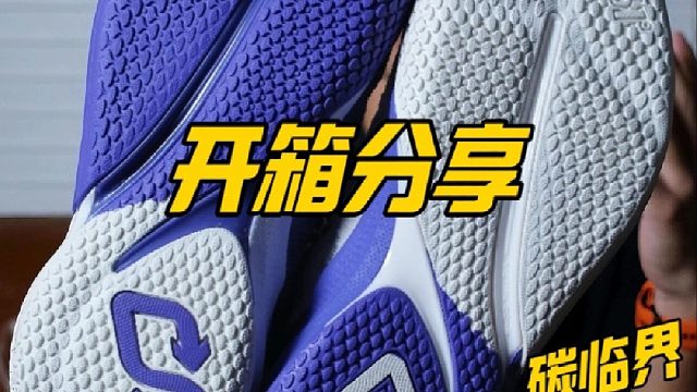 百元球鞋开箱学生党表示很香