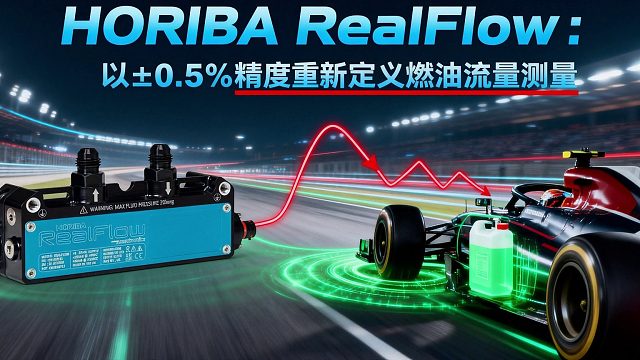 HORIBA RealFlow 超声波燃油流量测量仪