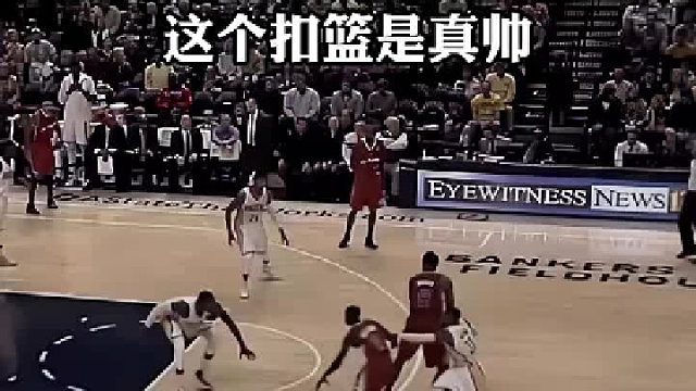 乔治疾速突进回旋暴力灌篮