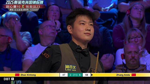 2025英锦赛 赵心童vs张安达 第七局纯享版