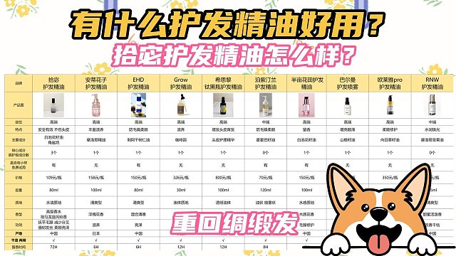 护发精油哪个牌子好？拾宓护发精油怎么样？