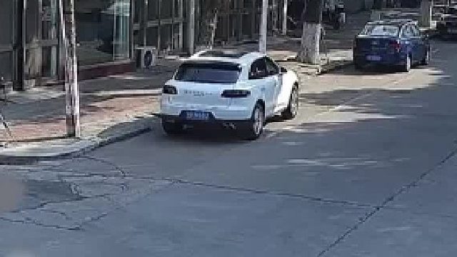 调个头而已怎么还上了头？网友：车子的脾气咋就随了主人呢